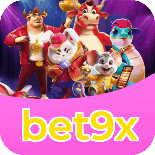 Interface do aplicativo bet9x mostrando jogos disponíveis no iOS e Android